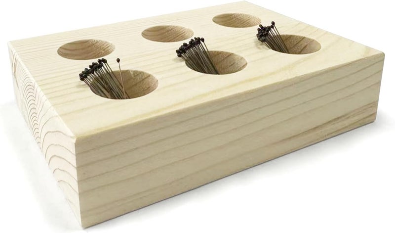 SPRMUD Insect Pins Storage Container for Specimen Pins, Entomology Pins, Butterfly Collection Needles for School Lab (pins not included) - Image 1